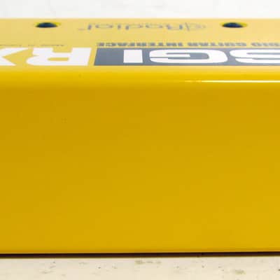Used Radial SGI Studio Guitar Interface Instrument Line Driver Yellow VGC image 15