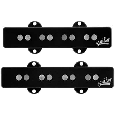 AG4J-HC Jazz Bass Hum-Canceling Set Black 4 Strings Aguilar image 1