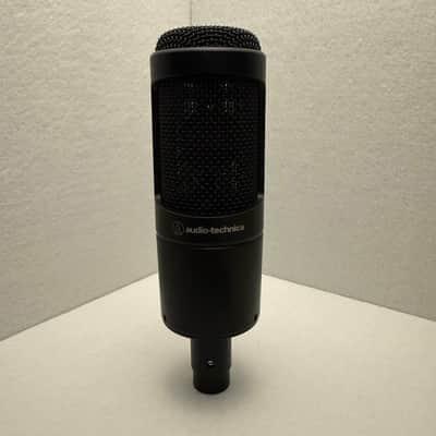 Audio-Technica AT2035 Large Diaphragm Cardioid Condenser Microphone 2010s - Black image 4