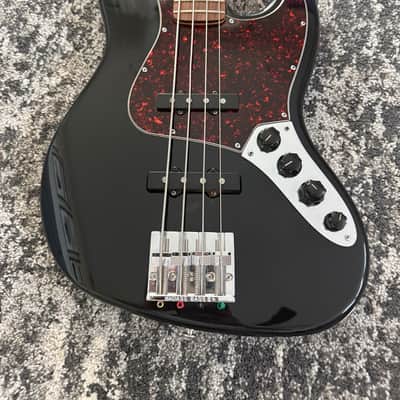 Fender Deluxe Series Jazz Bass 1998 MIM Black Rosewood FB 4-String Bass Guitar image 2