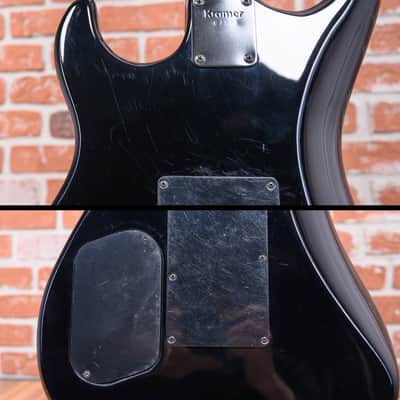 Kramer USA Pacer Carrera Black 1985 w/Hard Shell Case (Refin) image 17
