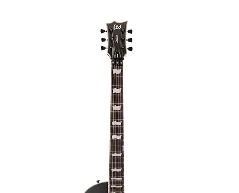 ESP LTD EC-1000FR Electric Guitar w/ EMG - Black Satin - B-Stock image 1