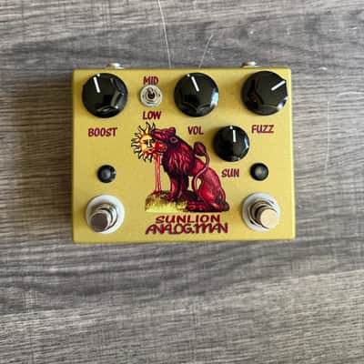 Analogman Sun Lion Fuzz Booster Pedal | Reverb