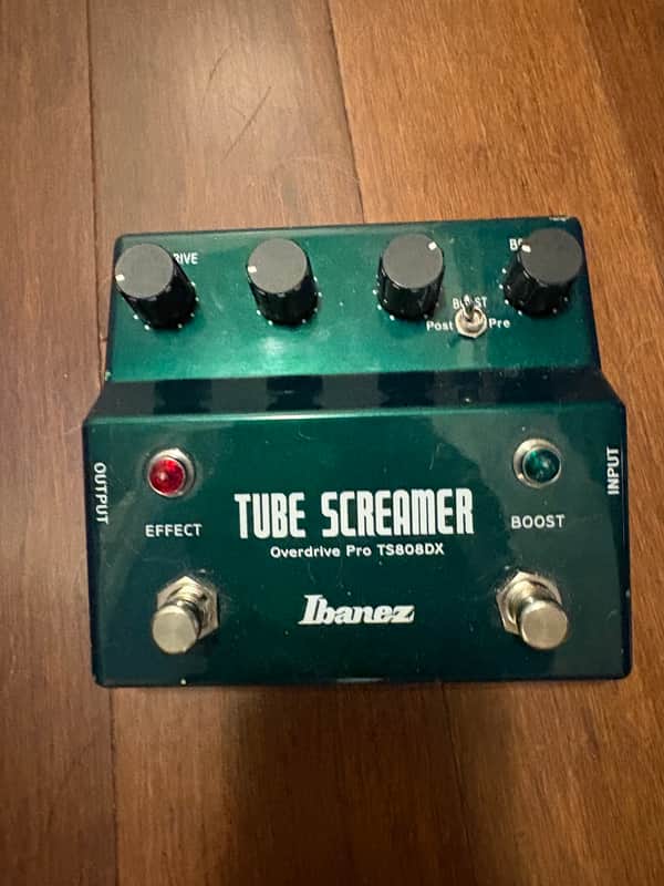 Ibanez TS808DX Tube Screamer Pro Deluxe Overdrive Pedal | Reverb