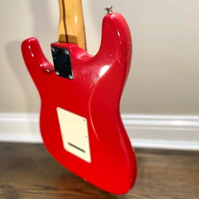 1992 Korean Squier Stratocaster Torino Red (MIK) image 11