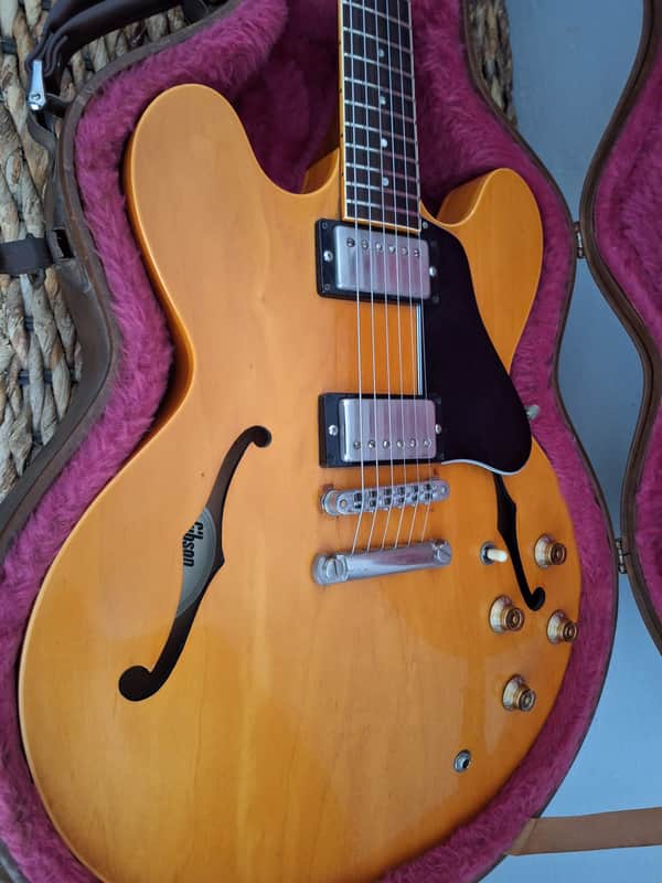 Gibson ES-335 Dot 1986 - 1990 - Antique Natural image 1