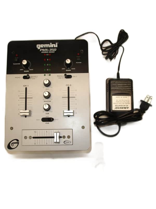 Gemini PMX-350 2-Channel Stereo DJ Mixer image 1