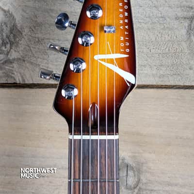 2012 Tom Anderson Guitarworks Classic S 3-Color Burst image 4