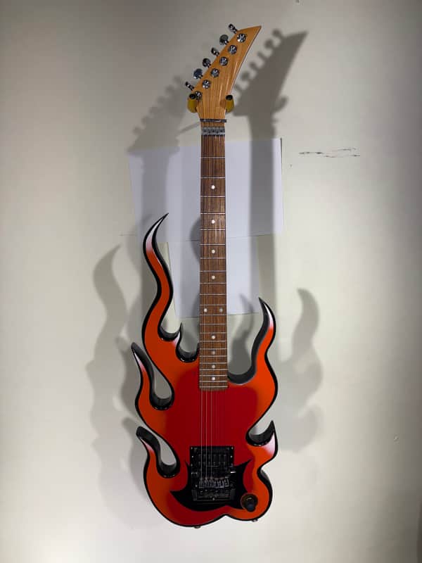 Perry's Custom Built Flame Guitar | 2026 | Electric Solidbody | In-House Setup & Built image 1