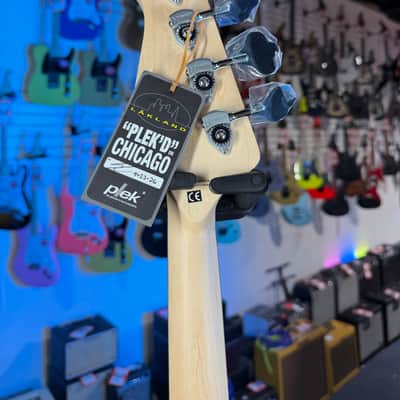 Lakland Skyline 44-64 Custom PJ Ash Bass Guitar - White with Rosewood Fingerboard, Plek'd! 608 image 9