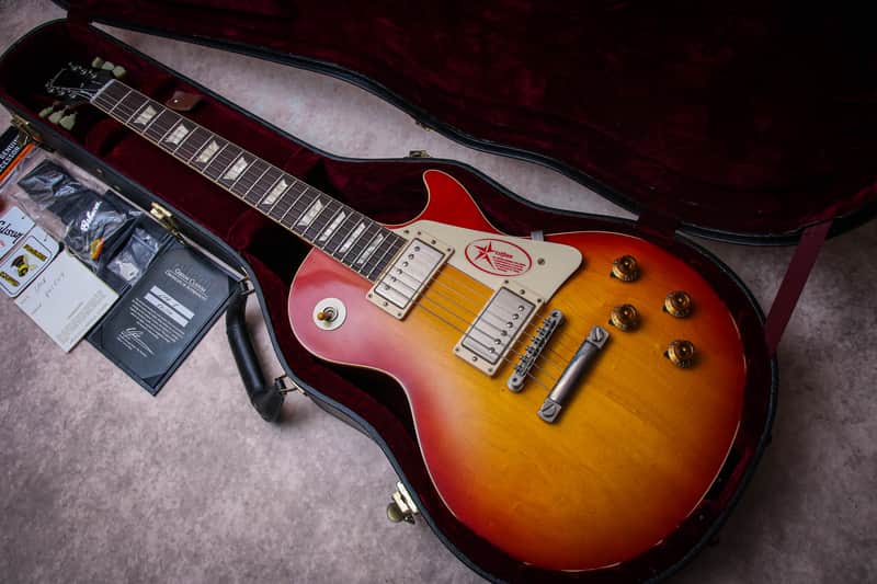 GIBSON USA Custom Shop Les Paul 58' Standard Reissue VOS " Cherry Sunburst + Rosewood" (2011) image 1