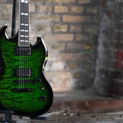 ESP USA Viper - Dark Green Sunburst image 3