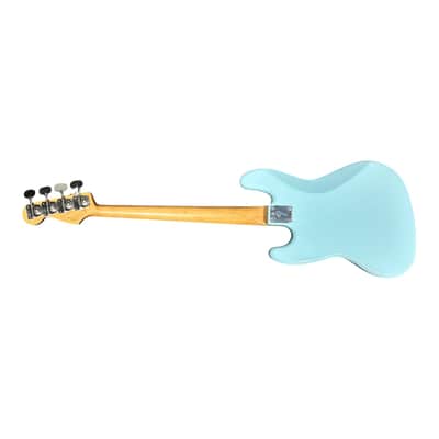 Fender "Gold Foil" Jazz, Sonic Blue w/ Ebony *IN STOCK* image 7