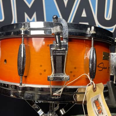 Steve Smith's Journey, David Frangioni Collection, Slingerland "Jamo Special"- 5.5x14" Radio King. SIGNED! #073. (DF2 Sling #1) image 17