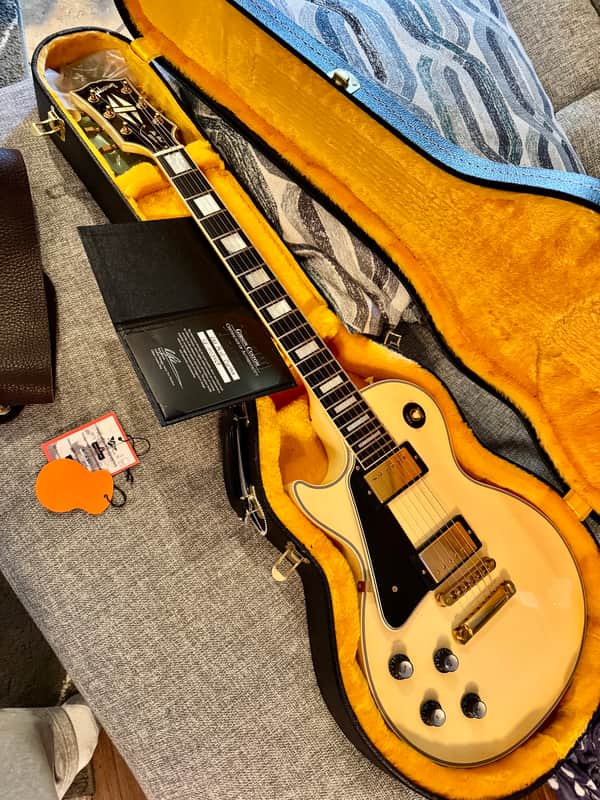 Gibson Les Paul Custom Left-Handed 2000 - Alpine White image 1
