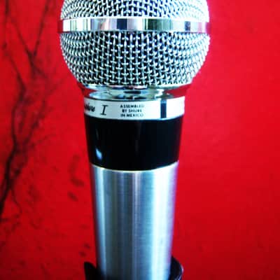 Vintage 1980's Shure 565SD Switchable Cardioid Dynamic Microphone Low Z w accessories # 7 image 9