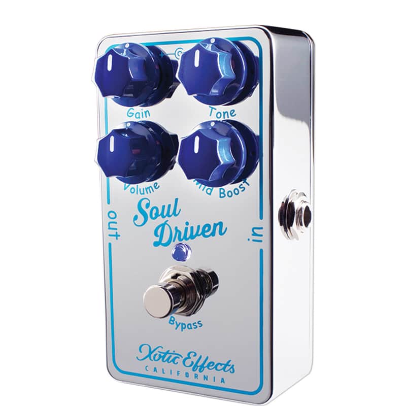 Xotic Effects Guitar & Bass Accessories Soul Driven Boost Overdrive Pedal image 1