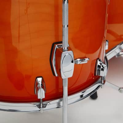 Tama 1B-CLF16A-TLB Superstar Classic Floor Tom 16 - Tangerine Lacquer Burst – B-Stock image 3