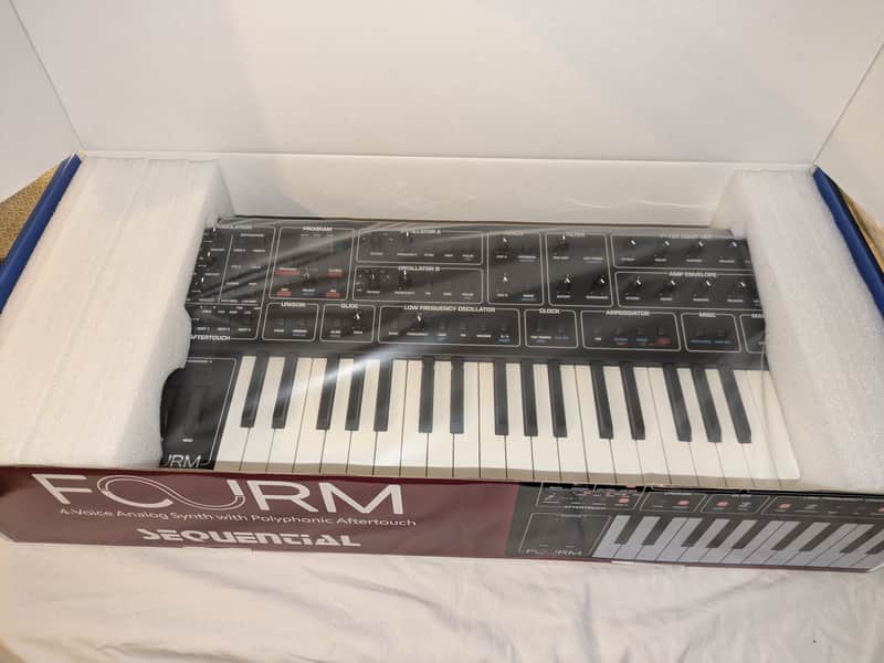 Sequential Fourm 37-Key 4-Voice Polyphonic Synthesizer