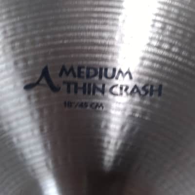 Zildjian 18" A Series Medium Thin Crash Cymbal 1982 - 2012 - Traditional image 4