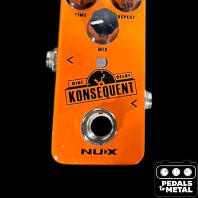 NuX NDD-2 Konsequent Digital Delay 2010s - Orange - X17113 image 2