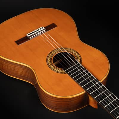 1999 Ricardo Sanchis Carpio III AM - Natural | All Solid Vintage Spanish Masterbuilt Classical Guitar Cedar Rosewood | Case image 8