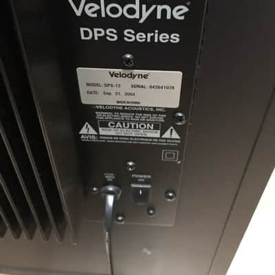 Velodyne Dps-12 400 watts 12" sub image 2