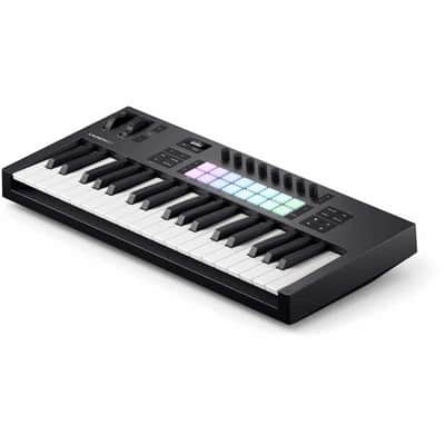 NOVATION LAUNCHKEY-37-MK4 Mk4 - Clavier maitre 37 touches, 16 pads, 8 encodeurs, écran OLED image 4