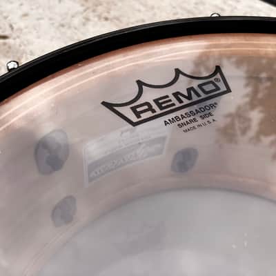 ✮GORGEOUS✮ PEARL Masters PREMIUM MAPLE 14x6.5 SNARE✮BLACK SPARKLE✮4Ply✮Reference image 11