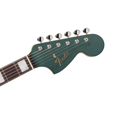 Fender American Vintage II 1966 Jazzmaster, Rosewood Fingerboard W/Case - Sherwood Green Metallic image 6