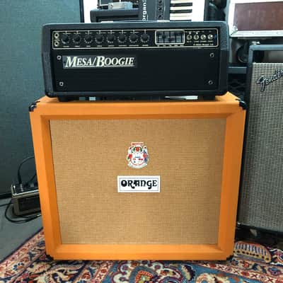 Orange Vintage 2x12 Cab Combo Empty Cabinet for OR 80 100 120 Chassis image 2