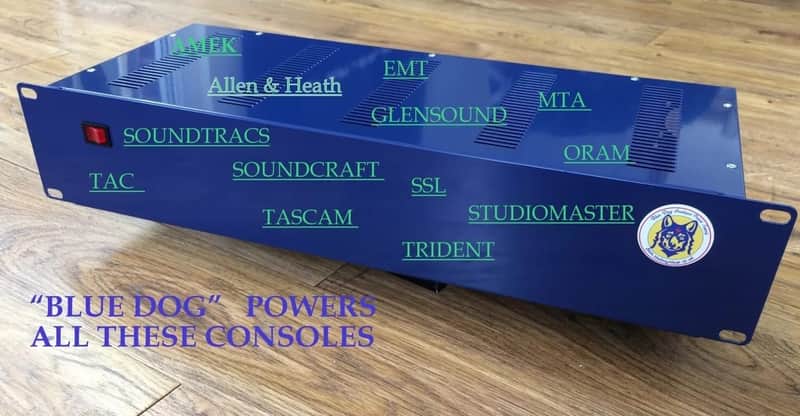 Blue Dog Power Supply for all Analogue mixing consoles image 1