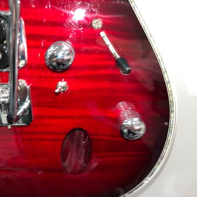 Ibanez SAS36FM 2006 Transparent Red Sunburst image 4