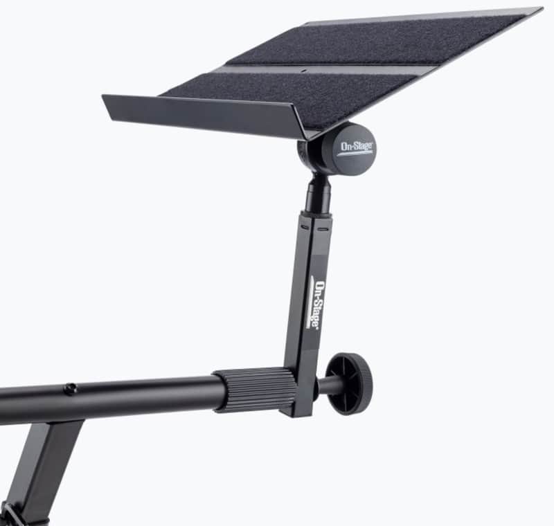 On-Stage KSA8585 Keyboard Stand Tray 4 Small Mixers/Drum Machines/Synth Modules image 1
