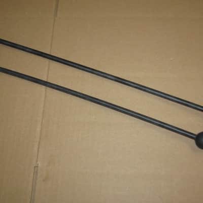 new old stock Gambal Manufacturing GPMR (UG13GPMRX) Percussive Keyboard Mallets (for xylophones and glockenspiels) Black Hard Rubber Ball Heads with Black Synthetic Shafts (with original packaging) from 1990s to early 2000s image 4