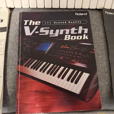 Roland V-Synth Version 2 Keyboard NICE Screen Studio Bundle Pedals Manuals Cover image 19