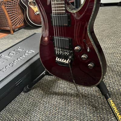 Schecter C1 Hellraiser 2000s - Black Cherry image 9