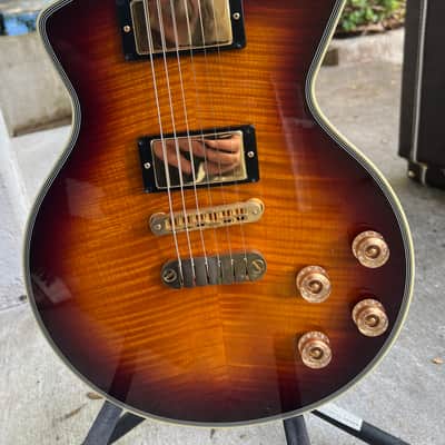 Dean USA 25th Anniversary Gold plated Cadillac 2002 - Amber Burst image 1