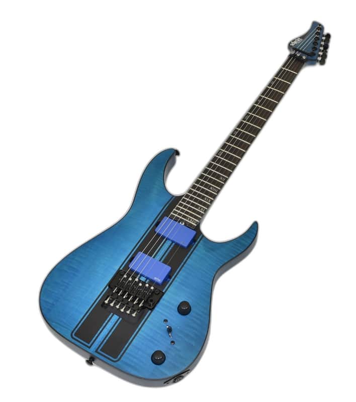 Schecter Banshee GT FR Electric Guitar Satin Trans Blue B-Stock 0214 image 1