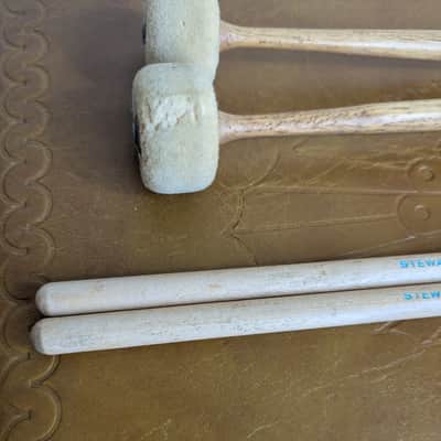 Stewart 7A Drumsticks + Felt Mallets 1960s-70s image 11
