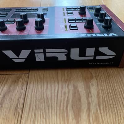 Access Virus A Desktop Digital Synthesizer 1997 - 1999 - Black / Red image 10