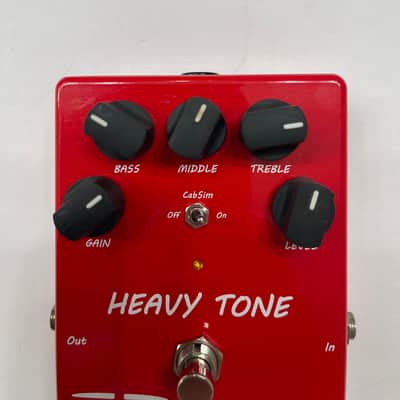 Heptode Heavy Tone Dynamic High Gain Preamp Overdrive Rare Guitar Effect Pedal image 2