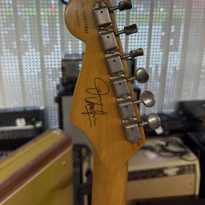 Fender Jimmie Vaughan Tex-Mex Signature Stratocaster 1996 - Present - Olympic White image 10