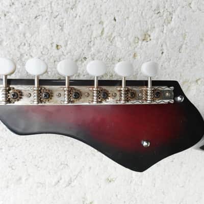Norma EG 405-2 Guitar, 1960's, Japan, 2 Gold Foil Pu's, Cool Body Shape, Excellent Condition image 13