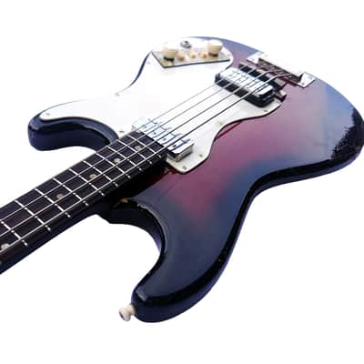 1965 Hofner 182 shortscale bass in Tocotronic Redburst (Vintage, Restored) image 8