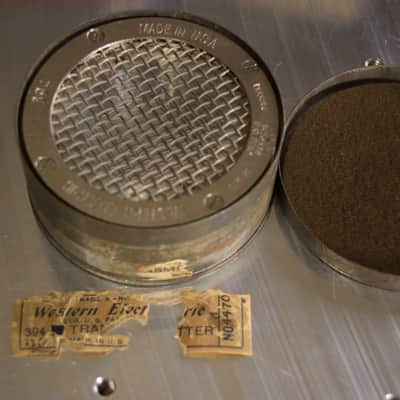 1920s Western Electric 394 Condenser Mic Capsule S/N:4470 - MINT&WORKING! image 5