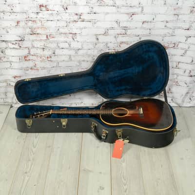 Gibson 1949 J-45 Acoustic Guitar Sunburst with HSC VINTAGE (MMM124836) image 14