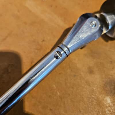 Ludwig Bass Drum Mounted Cymbal Arm - Telescoping L Arm 1960s image 3