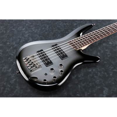 Ibanez SR305EMSS SR 5 String Bass - Metallic Silver Sunburst image 4