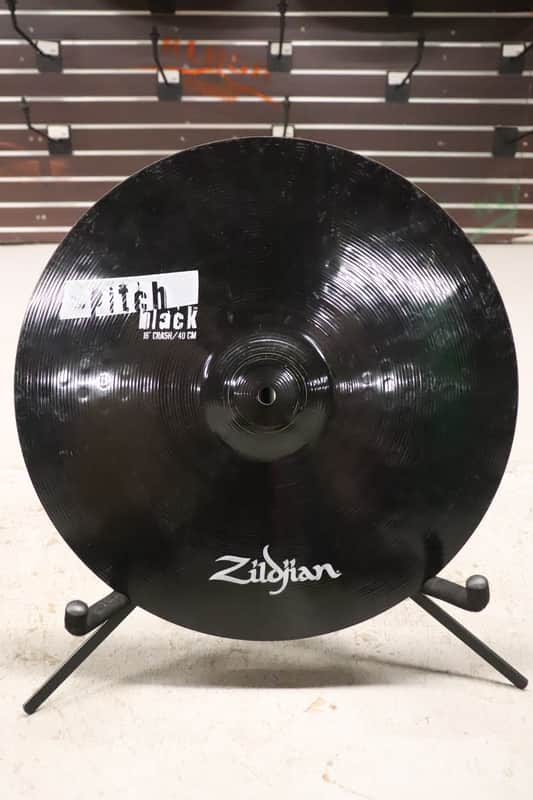 Zildjian 16" Pitch Black Crash Cymbal image 1
